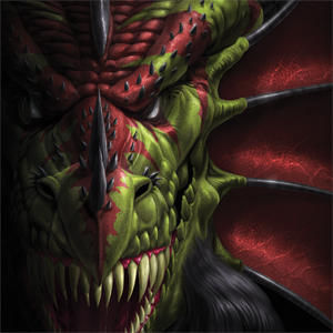 Tom Wood Lair of Shadows Dragon Wii (Includes 1 Controller) Skin